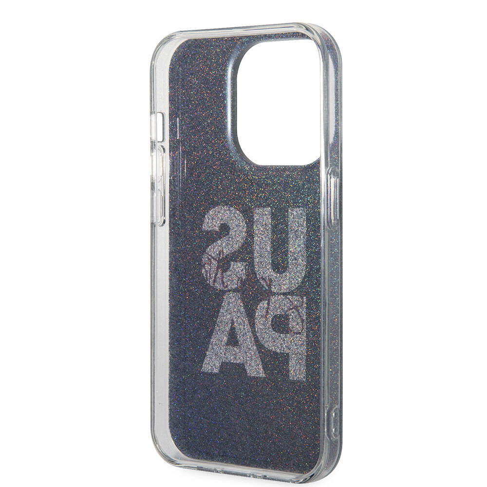 U.S. Polo Assn. iPhone 15 Pro Max Orjinal Lisanslı Simli Parlak Alfabe Tasarım Telefon Kılıfı - 15 U.S. Polo Assn. iPhone 15 Pro Max Orjinal Lisanslı Simli Parlak Alfabe Tasarım Telefon Kılıfı - 15